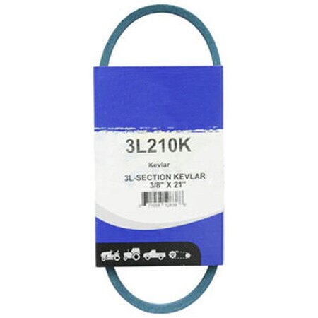 Aftermarket 38 X 21 Blue V Belt Made With Aramid LAB40-0605